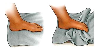 Bài tập mạnh cơ, đặc biệt là các cơ nội tại bàn chân