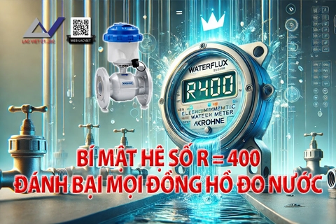 Waterflux 3070: Bí Mật Hệ Số R = 400 Đánh Bại Mọi Đồng Hồ Đo Lưu Lượng🌟