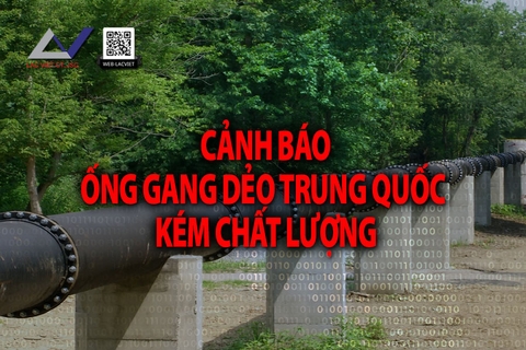Cảnh Báo Về Ống Gang Dẻo Trung Quốc Kém Chất Lượng, hình: dipra.org
