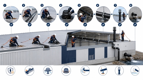 Checklist bảo trì hệ thống Siphonic trước mùa mưa