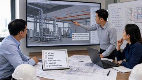 Checklist lựa chọn CPVC để giảm nguy cơ cháy trong thi công