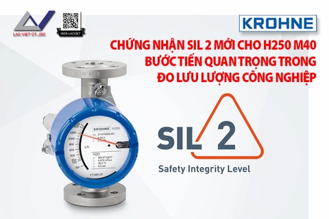 Chứng nhận SIL 2 mới cho H250 M40: Bước tiến quan trọng trong đo lưu lượng công nghiệp