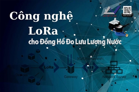 Công Nghệ LoRa cho Đồng Hồ Đo Lưu Lượng Nước