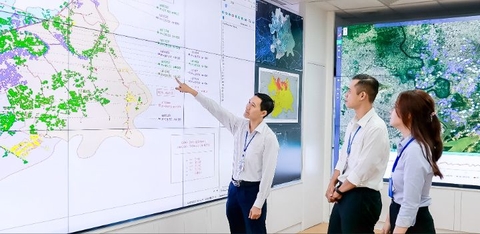 Trung tâm Vận hành Mạng lưới Cấp nước tại Công ty Cổ phần Cấp nước Thủ Đức