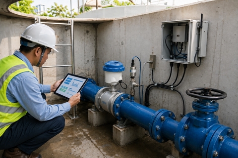 Kiểm kê khoảng trống dữ liệu tại các điểm đo mạng lưới cấp nước
