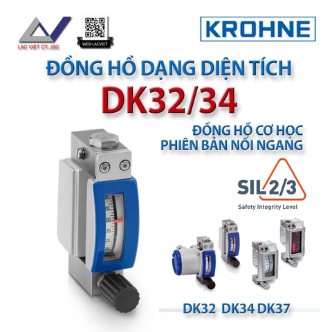 DK 32, 34 Metal tube meter for high pressures or rugged