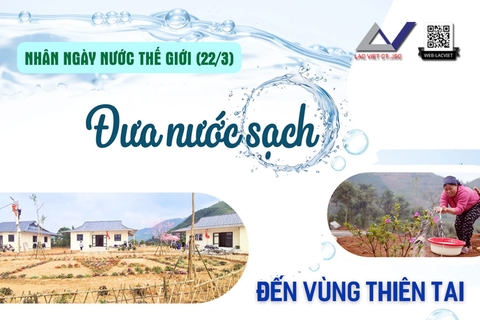 Đưa nước sạch đến vùng thiên tai: Hành trình gian nan mang lại sự sống