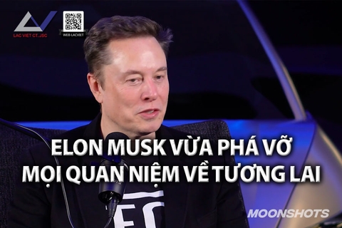 Elon Musk vừa phá vỡ mọi quan niệm về tương lai