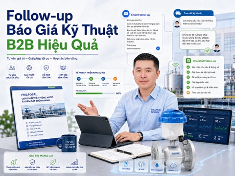 Follow-up Báo Giá Kỹ Thuật B2B Hiệu Quả