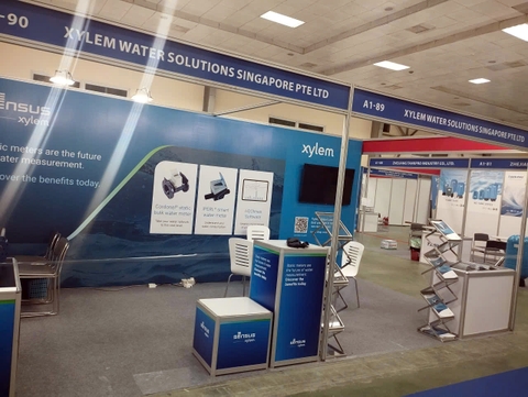 Gian hàng Xylem tại Vietnam water week 2025