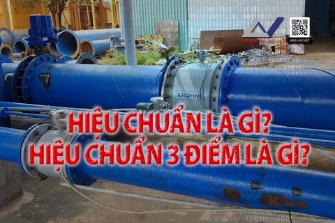 Hiệu chuẩn trong Đồng Hồ Đo Lưu Lượng Waterflux 3070