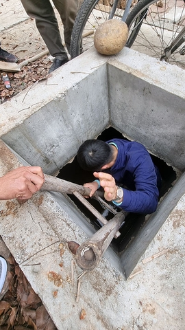 Khảo sát thực tế tại công trình lắp đặt đồng hồ đo lưu lượng điện từ Waterflux 3070