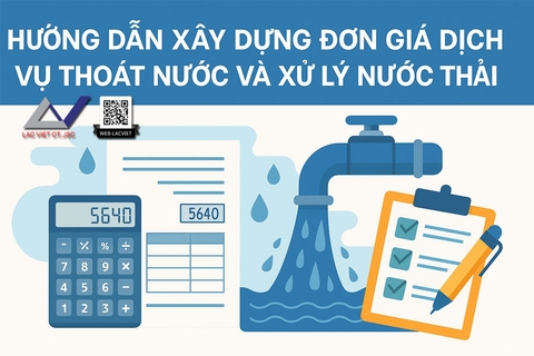 Hướng Dẫn Xây Dựng Đơn Giá Dịch Vụ Thoát Nước Và Xử Lý Nước Thải