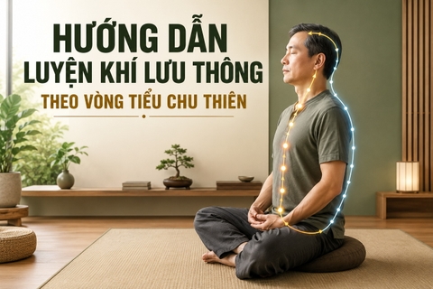Hướng Dẫn Luyện Khí Lưu Thông Theo Vòng Tiểu Chu Thiên