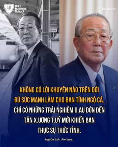 Không có lời khuyên nào trên đời đủ sức mạnh làm cho bạn tỉnh ngộ cả. Chỉ có những trải nghiệm đ:au đ:ớn đến tận x:ương t:uỷ mới khiến bạn thực sự thức tỉnh.