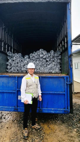 Giao hàng ống CPVC Công Nghiệp cho hệ thoát bếp | nhãn hiệu GS