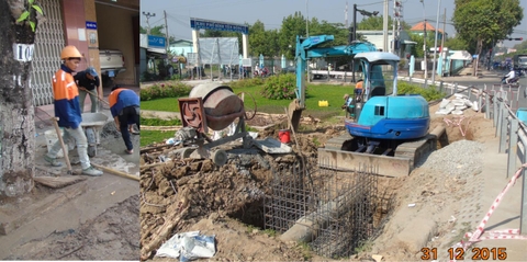 Dự án giảm thất thoát nước thành phố Tân An