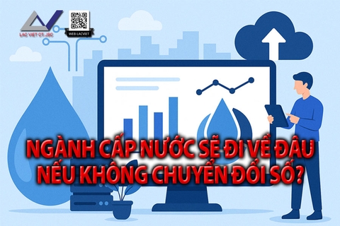 Ngành cấp nước Việt Nam sẽ đi về đâu nếu không chuyển đổi số?