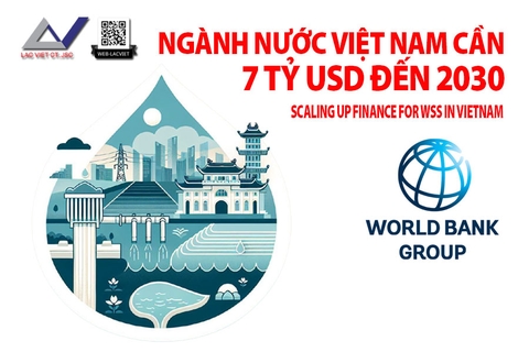 Ngành nước Việt Nam cần 7 tỷ USD đến 2030 – World Bank chỉ ra 3 giải pháp trọng tâm