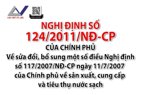 124/2011/NĐ-CP Về sửa đổi, bổ sung Nghị định số 117/2007/NĐ-CP