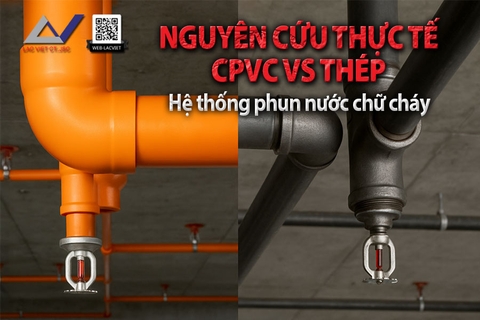Nghiên cứu thực tế: Hệ thống phun nước CPVC với ống thép truyền thống