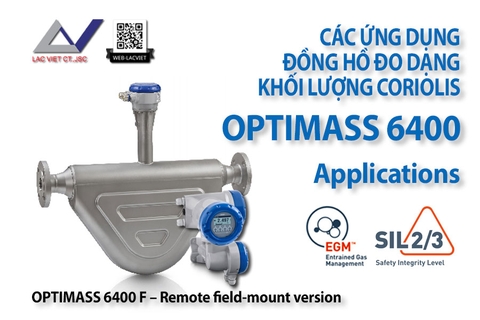 Các Ứng dụng của Đồng hồ khối lượng Coriolis OPTIMASS 6400