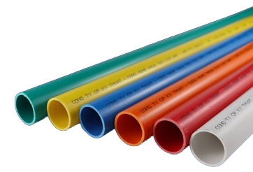 ống luồn dây điện PVC Conduit GS: 6 màu