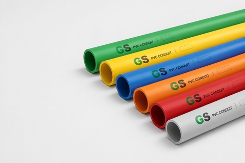 Ống PVC Conduit GS màu thứ tư cho thi công luồn dây