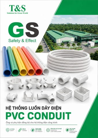 Catalog ống PVC Conduit GS cho hệ thống điện