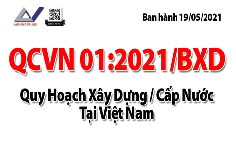 QCVN 01:2021/BXD Về Quy Hoạch Cấp Nước Tại Việt Nam