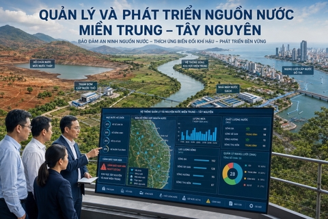 Quản lý và phát triển nguồn nước Miền Trung Tây Nguyên