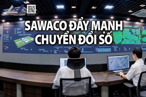 SAWACO đẩy mạnh chuyển đổi số trong ngành cấp nước - ảnh: tapchinuoc