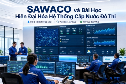 SAWACO và Bài Học Hiện Đại Hóa Hệ Thống Cấp Nước Đô Thị