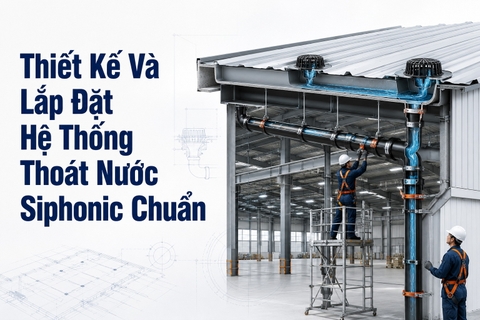 Thiết Kế Và Lắp Đặt Hệ Thống Thoát Nước Siphonic Chuẩn