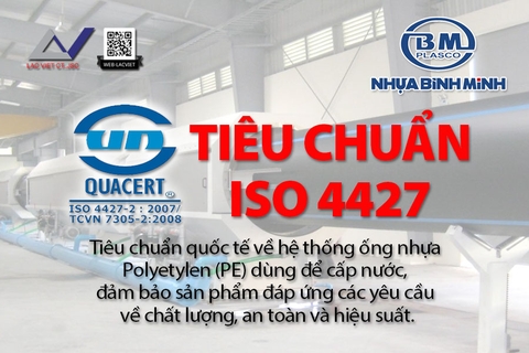 Tiêu Chuẩn ISO 4427 Và Chứng Nhận ISO 4427 Của Thương Hiệu Nhựa Bình Minh
