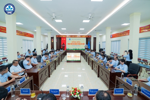 Toàn cảnh buổi lễ ra mắt Trung tâm vận hành cấp nước (HWOC) - ảnh hawacom.vn