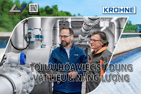 Krohne: Tối ưu hóa việc sử dụng vật liệu và năng lượng