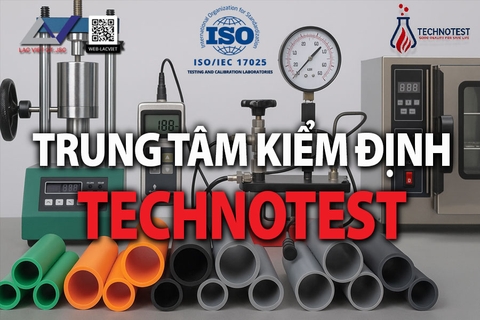 Trung tâm kiểm định Technotest cho Vật Liệu Polymer Đạt Chuẩn ISO/IEC 17025