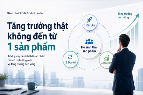 Tư duy xây hệ sinh thái sản phẩm: tăng trưởng thật đến từ đâu?