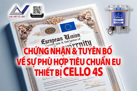 Tuyên bố Sự Phù Hợp của Bộ ghi và truyền dữ liệu không dây Cello 4S