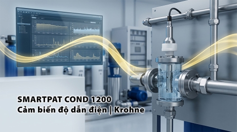 Ứng dụng cảm biến độ dẫn điện trong hệ thống nước sạch và nước thải công nghiệp