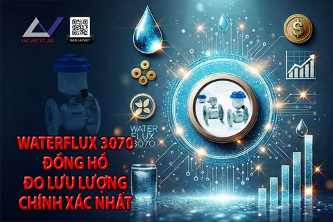 Waterflux 3070: Đồng Hồ Đo Lưu Lượng Chính Xác Nhất