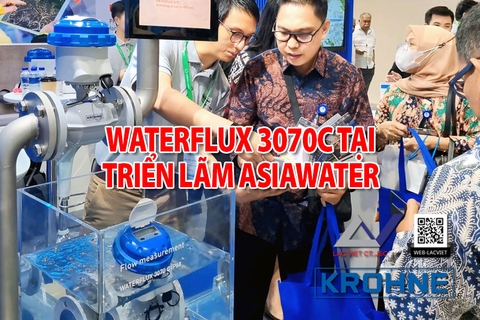 Waterflux 3070C tại Triển lãm ASIAWATER