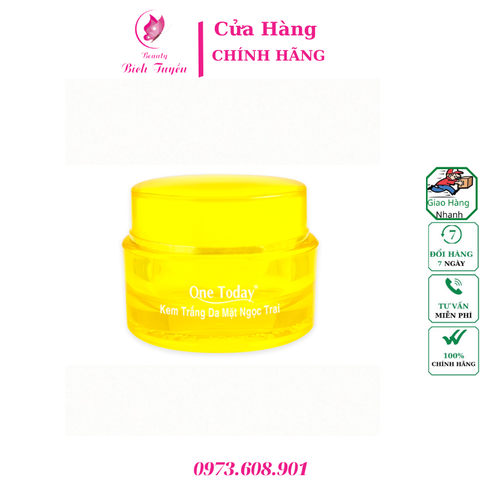 KEM TRẮNG DA MẶT NGỌC TRAI  ONE TODAY  (VIP) 20g