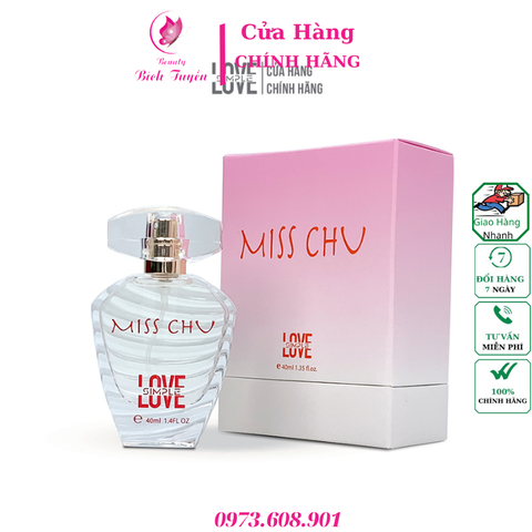 Nước Hoa Nữ MISS CHU ĐỎ - SIMPLE LOVE 60ml