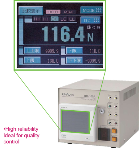 QC-100A Force monitor Avio