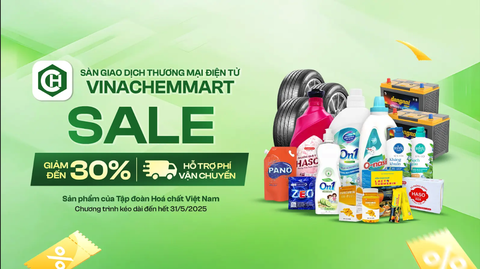 VINACHEMMART TUNG ƯU ĐÃI LỚN – HỖ TRỢ PHÍ VẬN CHUYỂN ĐẾN HẾT 31/5/2025