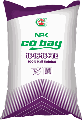 Phân bón NPK 15-15-15 100% Kali Sulphat