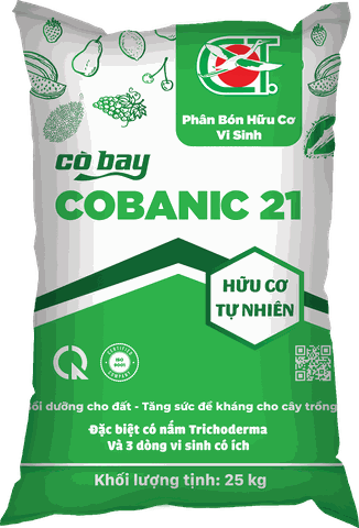 PHÂN BÓN HỮU CƠ VI SINH COBANIC 21
