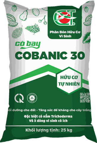 PHÂN BÓN HỮU CƠ VI SINH COBANIC 30